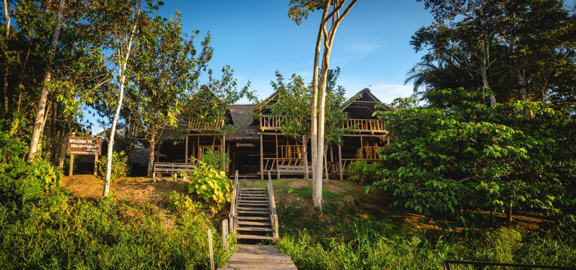 Tres Chimbadas Lake Lodge Tambopata Exterior foto