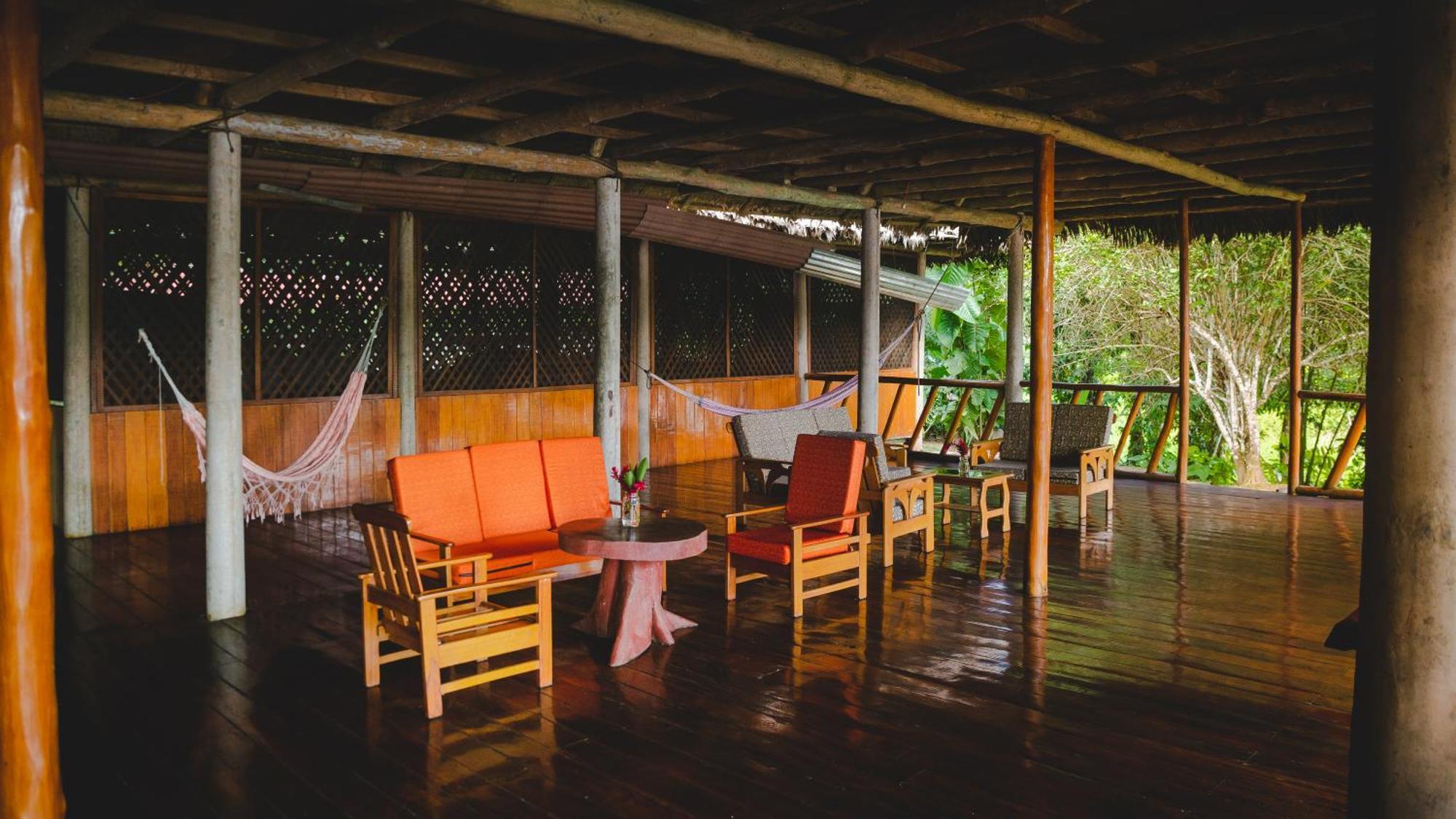 Tres Chimbadas Lake Lodge Tambopata Exterior foto