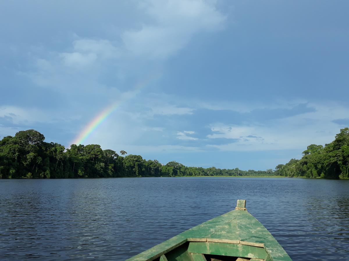 Tres Chimbadas Lake Lodge Tambopata Exterior foto